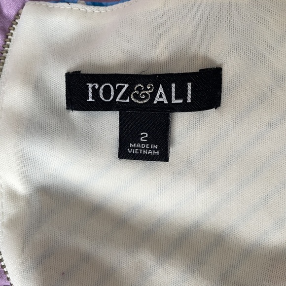 Striped Floral Dress - Picture 3 of 3